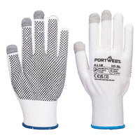 A118 - Guanto touchscreen con puntini in PVC Grip 13 (Pk12 )