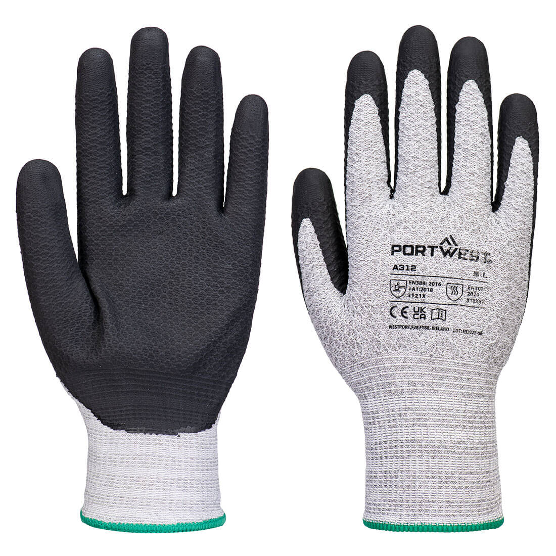 A312 - Guanto Grip 13 in Nitrile Diamond Knit (Pk12)