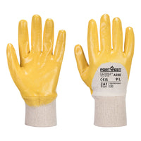 A330 - Guanti in Nitrile con polso in maglia