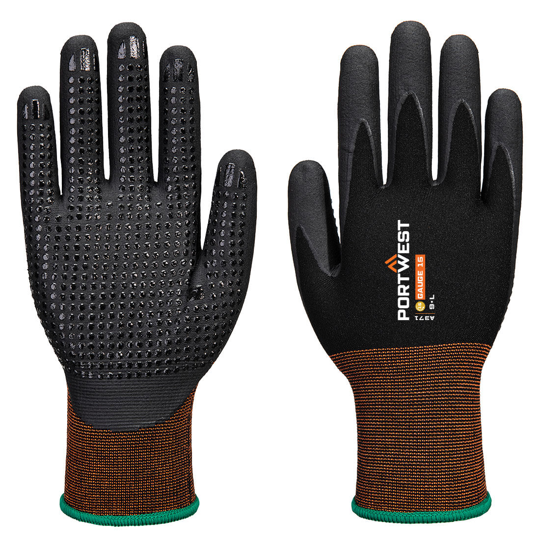 A371 - Guanto GP Grip 15 Nitrile Micro Foam Glove-schiuma micro-nitrilica