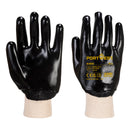 A400 - Guanti PVC con polsino a maglia elasticizzato