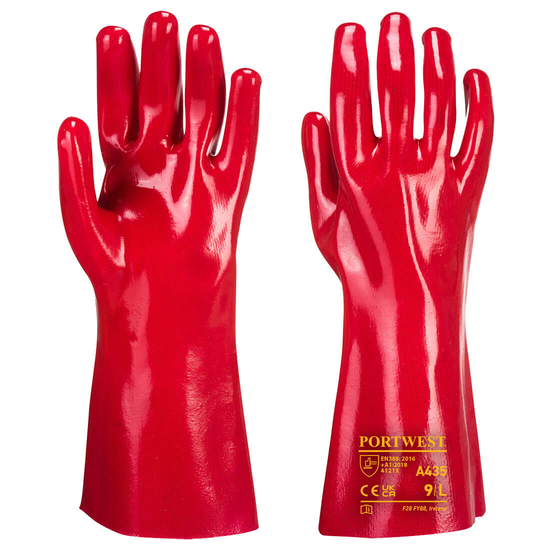 A435 - Guanti in PVC 35cm