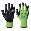 A645 - Guanto anti taglio Nitrile foam - Verde