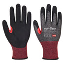 A673 - Guanto nitrile anti taglio CS F18
