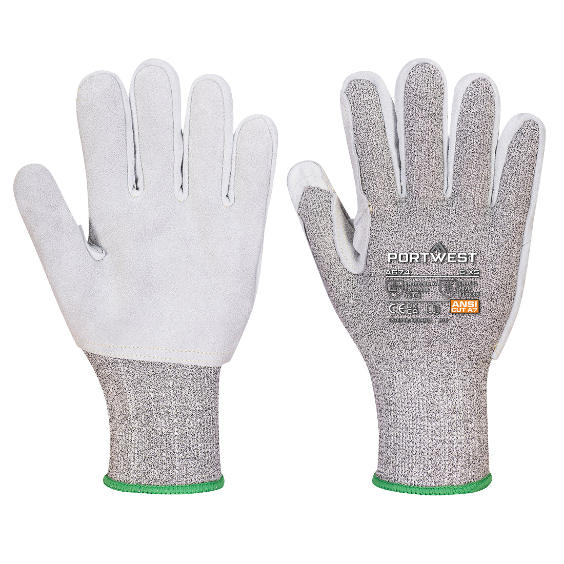 A674 - Guanto anti taglio in Pelle CS Cut F13