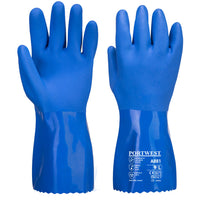 A881 - Guanto di protezione in PVC ultra-marine