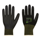 AP10 - NPR15 guanto in bambu spalmato in schiuma di nitrile - confezione da 12.