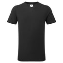 B197 - T-Shirt in cotone con scollo a V