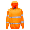 B304 - Felpa con cappuccio Hi-Vis