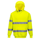 B304 - Felpa con cappuccio Hi-Vis