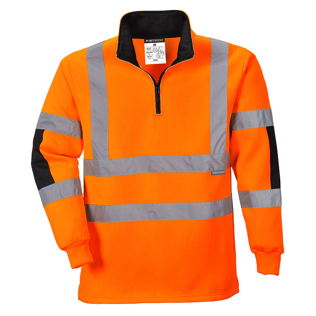 B308 - Felpa Rugby Xenon Hi-Vis