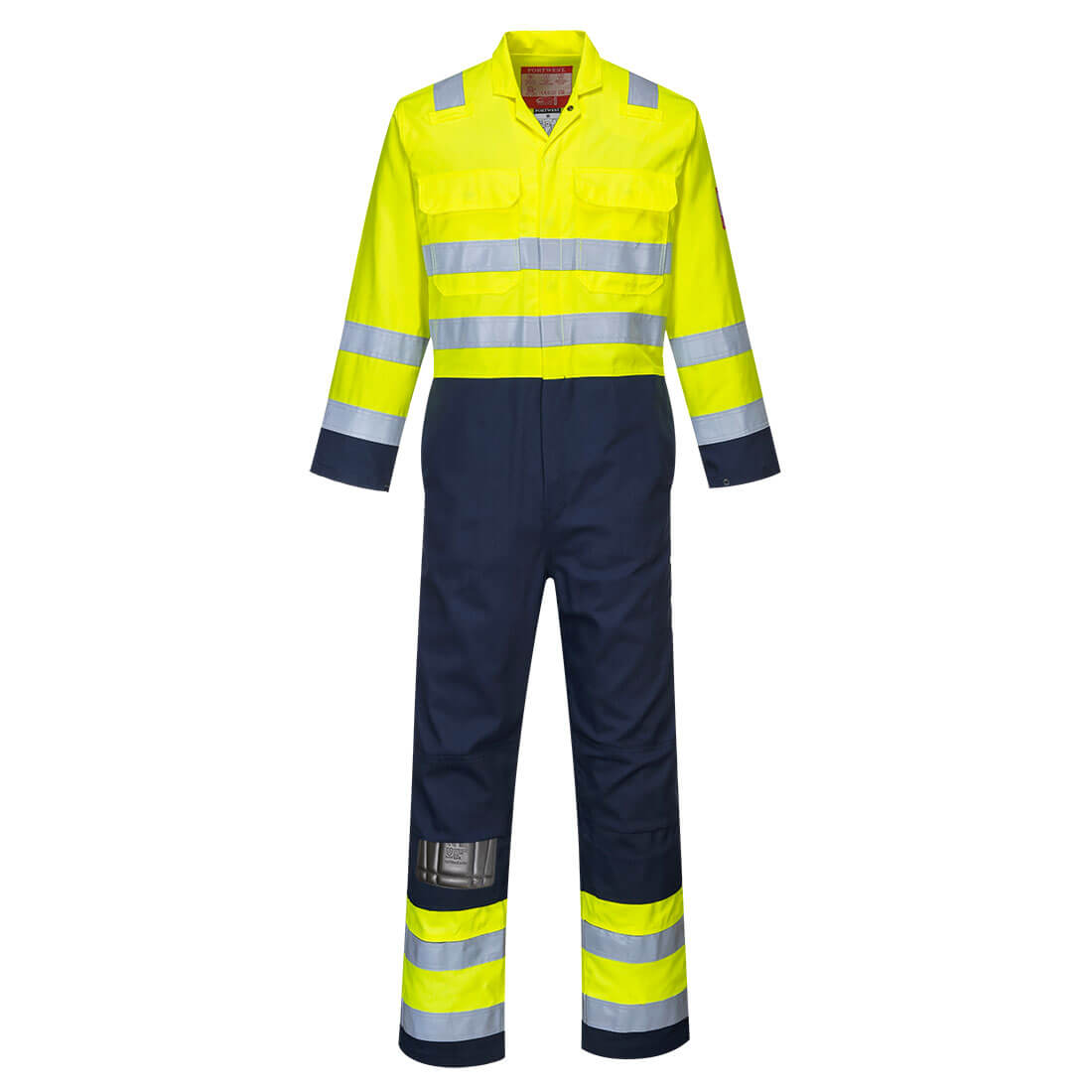 BIZ7 - Tuta da lavoro Hi-Vis Bizflame Work Antistatica