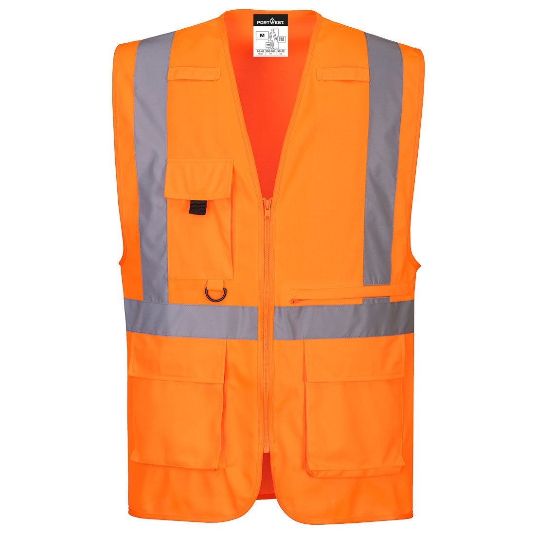 C357 - Gilet Executive ad alta visibilità con tasca per tablet