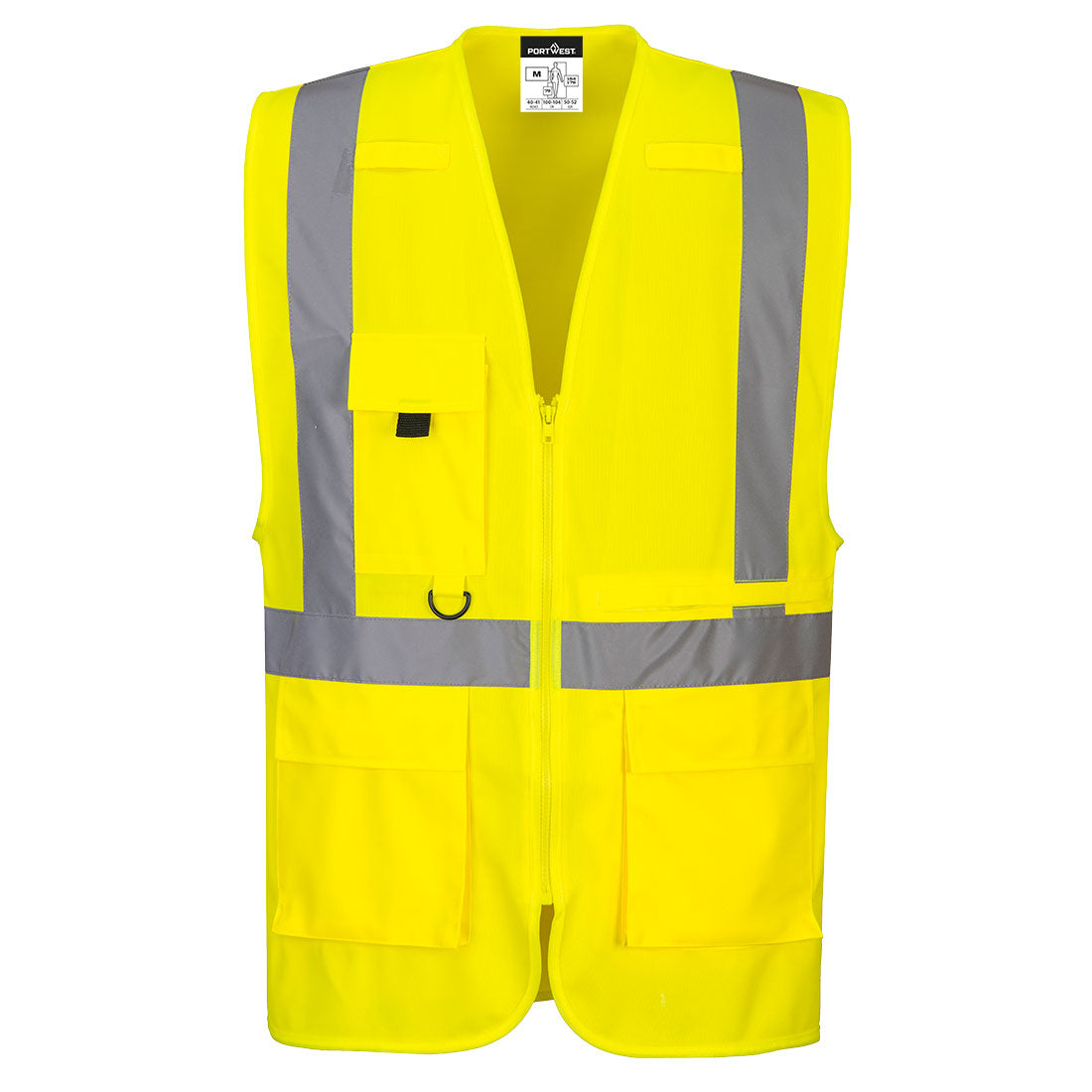 C357 - Gilet Executive ad alta visibilità con tasca per tablet