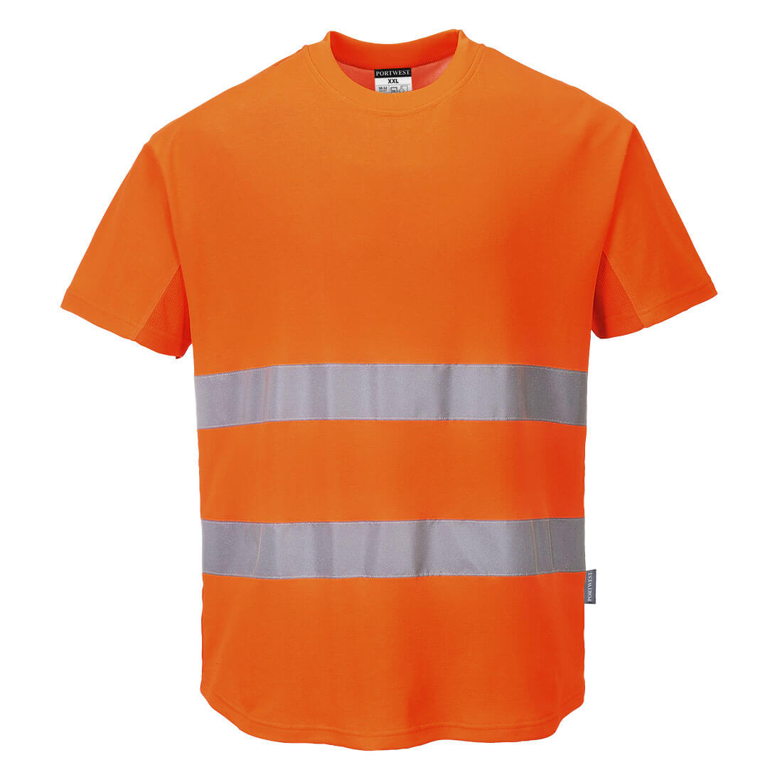 C394 - T-shirt Mesh Cotton Comfort Hi-Vis