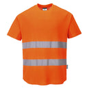 C394 - T-shirt Mesh Cotton Comfort Hi-Vis