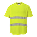 C394 - T-shirt Mesh Cotton Comfort Hi-Vis