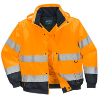 C468 - Bomber 2 in 1 Hi-Vis
