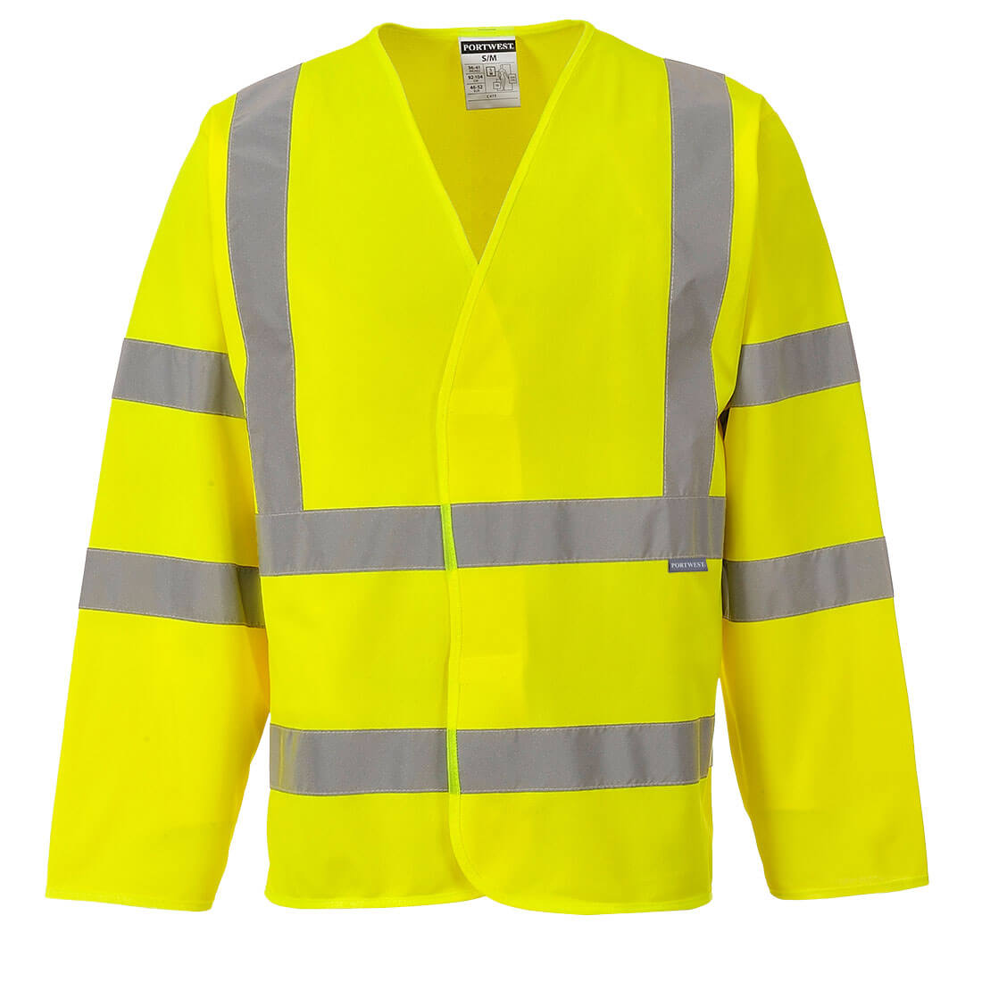 C473 - Giacca con due bande e bretelle Hi-Vis