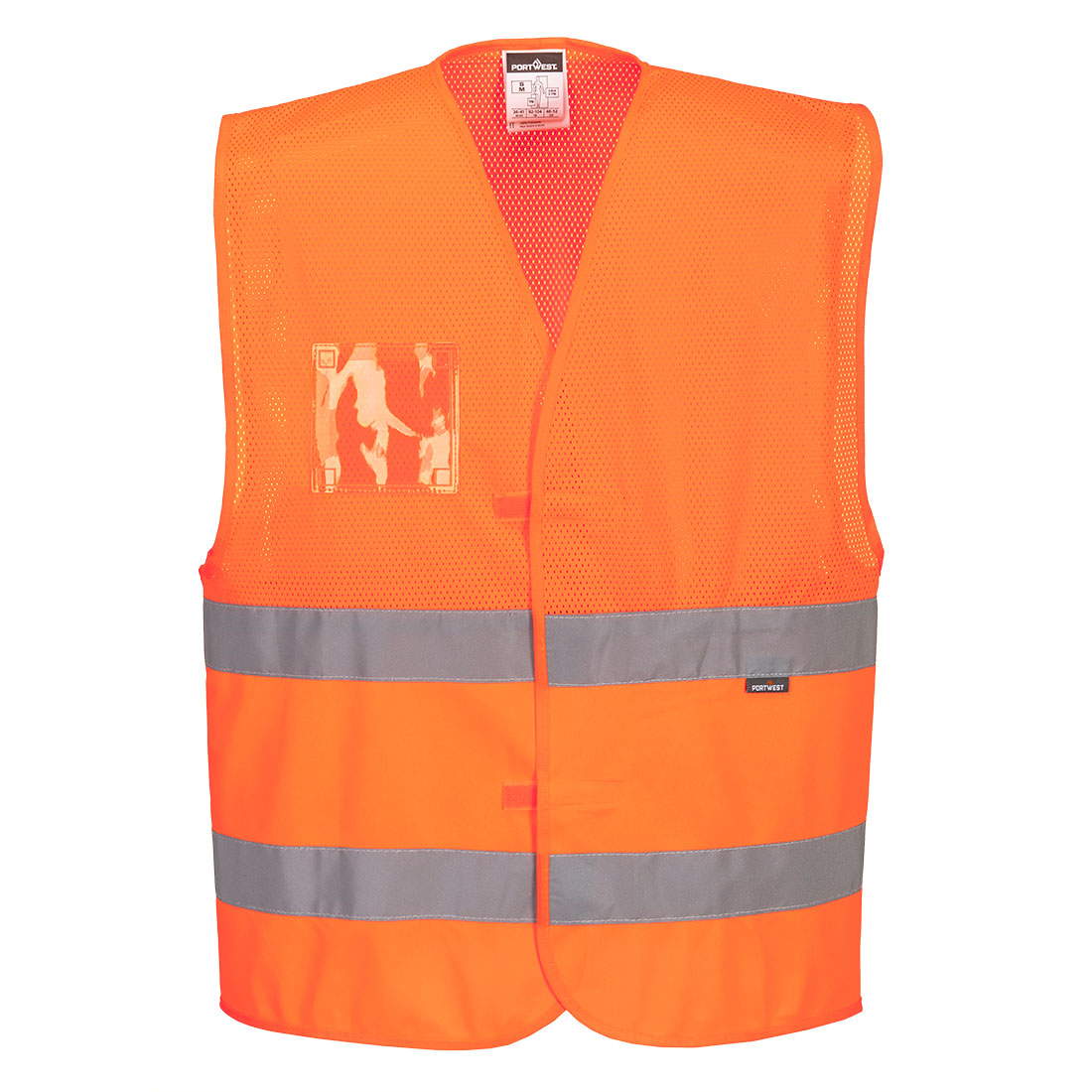 C494 - Gilet mezza rete Hi-Vis