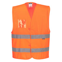 C494 - Gilet mezza rete Hi-Vis