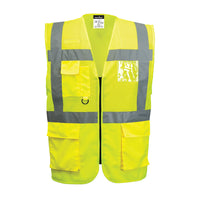 C496 - Gilet Executive Madrid Mesh Hi-Vis