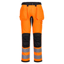 CD889 - Pantaloni con tasca Holster staccabile ad alta visibilità WX2 Eco