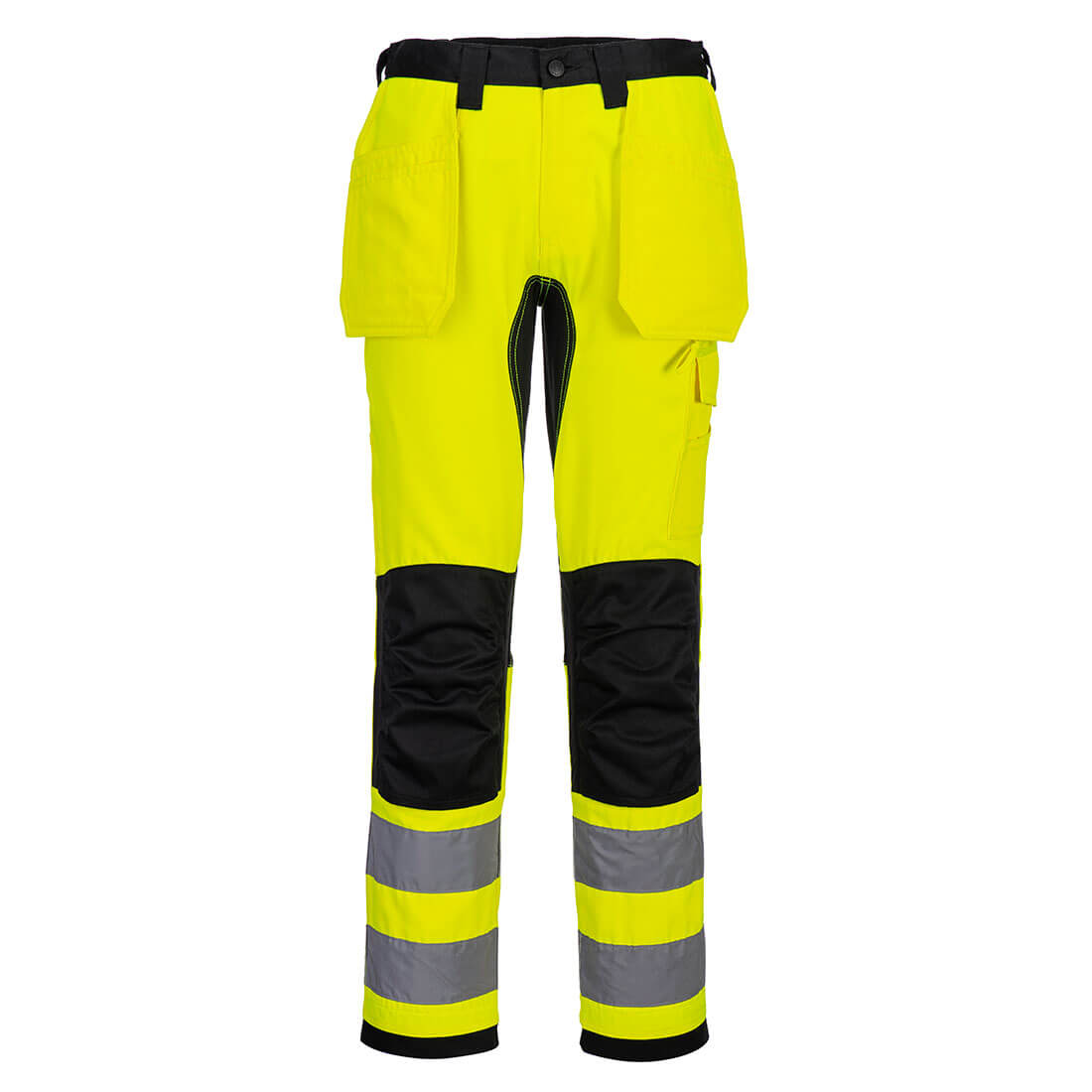 CD889 - Pantaloni con tasca Holster staccabile ad alta visibilità WX2 Eco