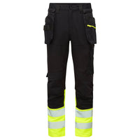DX457 - Pantaloni DX4 Craft alta visibilità classe 1 con tasche Holster staccabili
