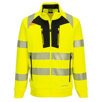 DX477 - DX4 Felpa Hi-Vis con collo a imbuto e chiusura a zip