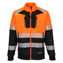 DX490 - DX4 Felpa Hi-Vis Classe 1 con collo a imbuto e chiusura a zip