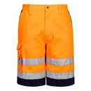 E043 - Bermuda Poliestere-cotone Hi-Vis
