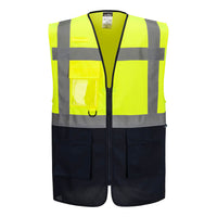 ES076 - ES1 Essential Gilet Executive Bicolore Hi-Vis