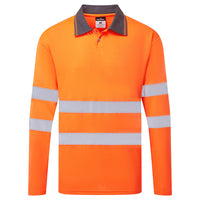 ES277 - ES1 Essential Polo maniche lunghe Hi-Vis
