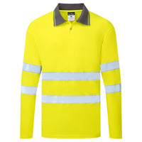 ES277 - ES1 Essential Polo maniche lunghe Hi-Vis