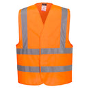 ES470 - ES1 Essential Gilet una banda orizzontale e due verticali Hi-Vis