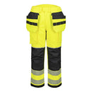 FR427 - PW3 FR Modaflame Rain+ Hi-Vis Pantaloni invernali con tasche holster