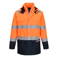 FR605 - Giacca Bizflame Rain+ Hi-Vis Light Arc