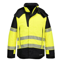 FR606 - PW3 Giacca invernale FR Modaflame Rain+ Hi-Vis