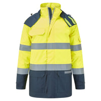 FR617 - Giacca invernale FR Bizflame Rain+ Hi-Vis Multi-Norma a contrasto