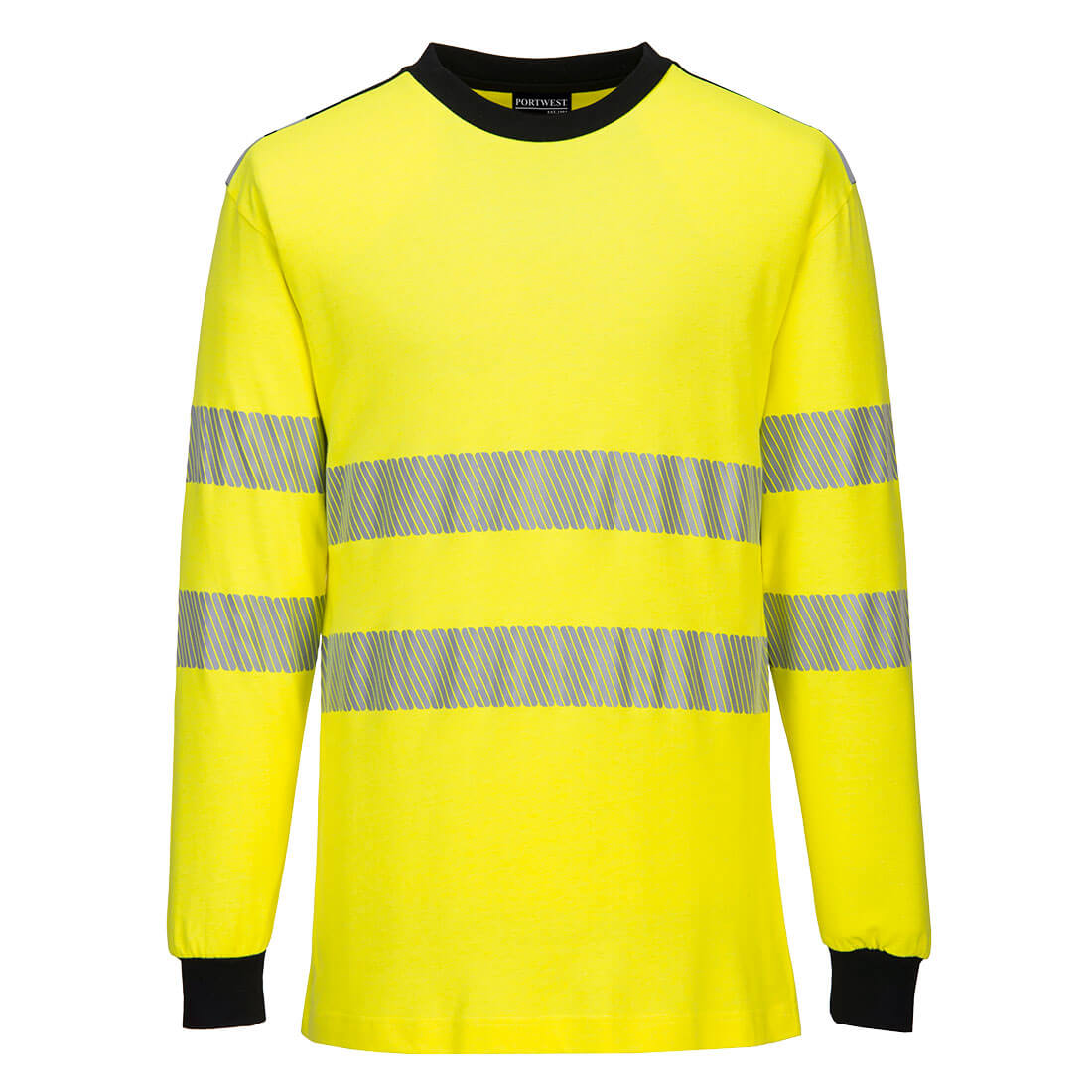 FR701 - PW3 Modaflame Knit Hi-Vis FR Maglietta a maniche lunghe