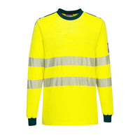 FR701 - PW3 Modaflame Knit Hi-Vis FR Maglietta a maniche lunghe