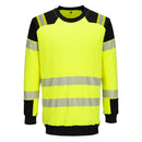FR707 - PW3 Modaflame Felpa in maglia Hi-Vis FR