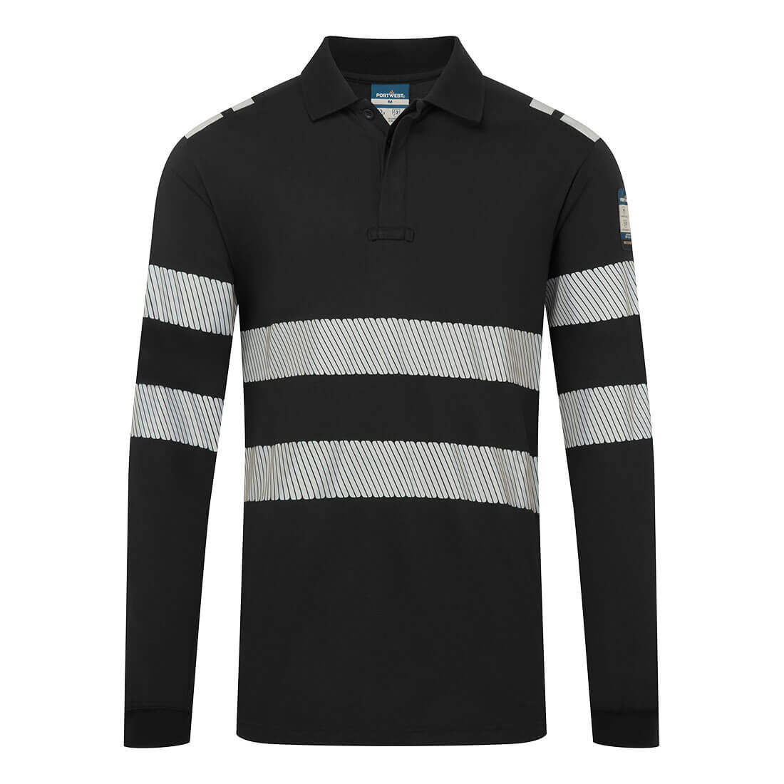 FR733 - Polo manica lunga PW3 FR Modaflame