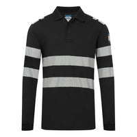 FR733 - Polo manica lunga PW3 FR Modaflame