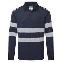 FR733 - Polo manica lunga PW3 FR Modaflame