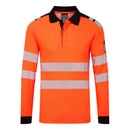 FR734 - Polo manica lunga PW3 Modaflame Knit HVO