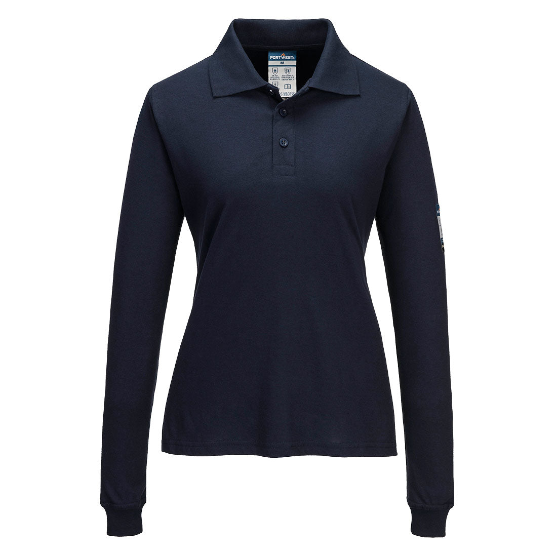 FR758 - Polo manica lunga PW3 FR Modaflame Knit