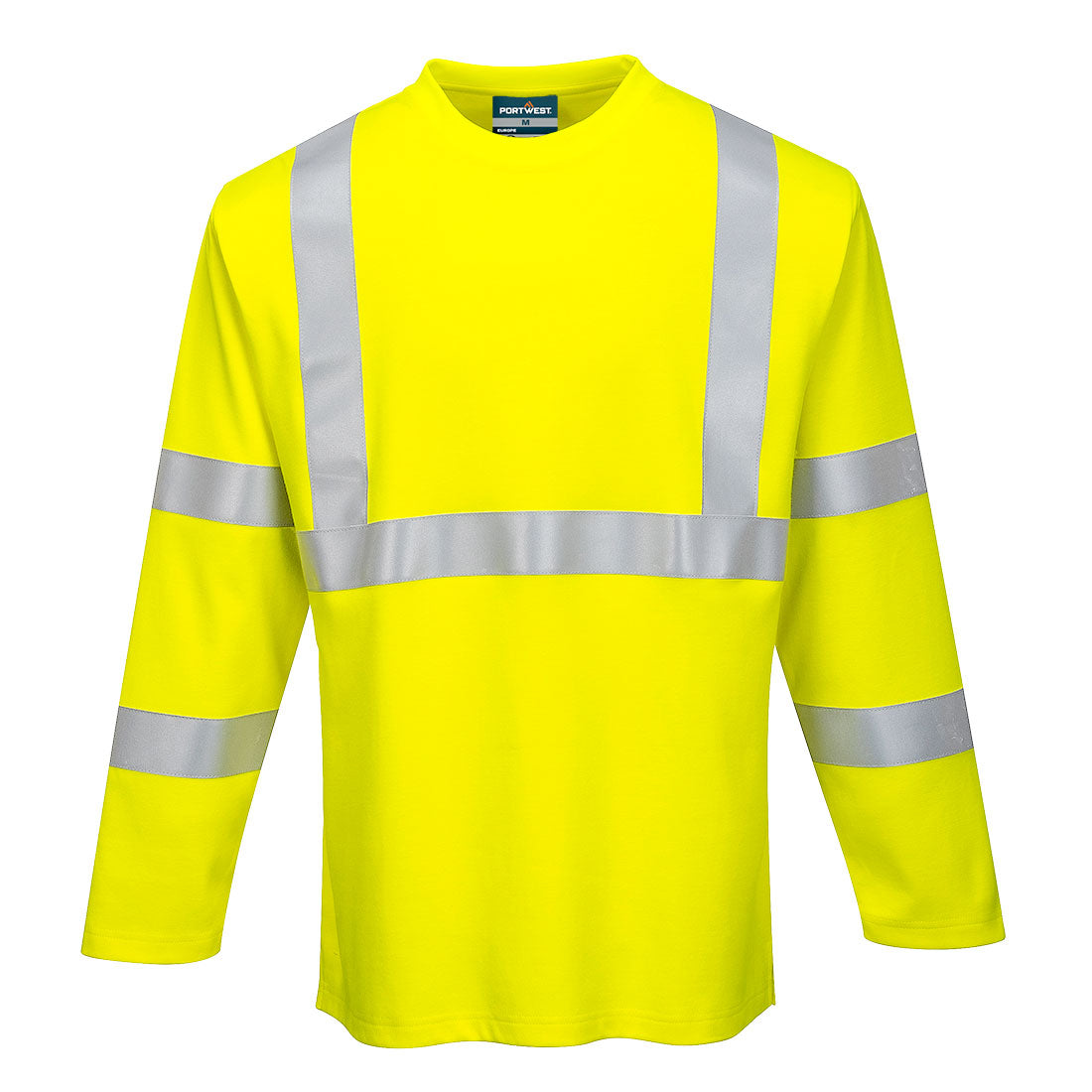 FR96 - T-Shirt maniche lunghe FR Modaflame Hi-Vis