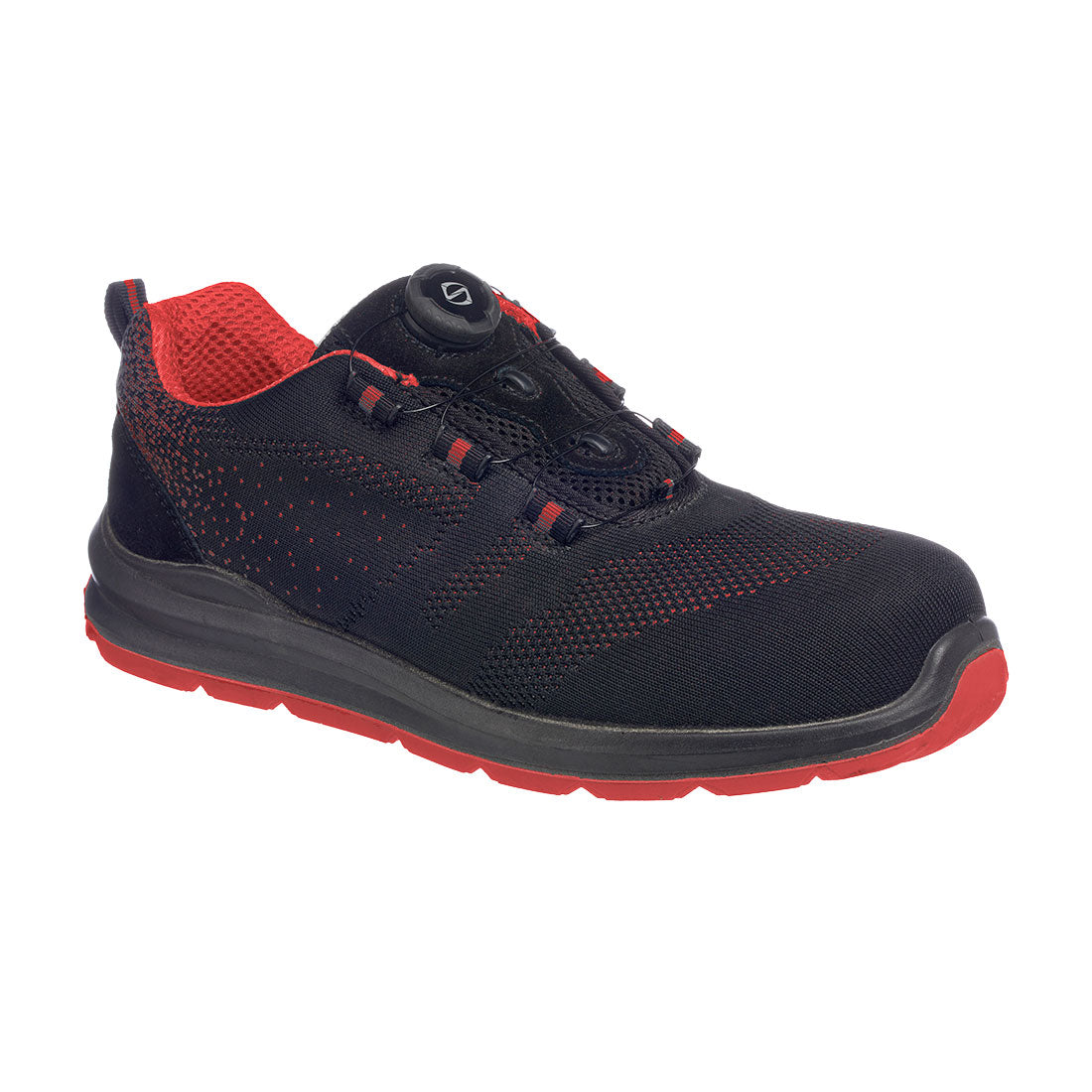 FT08 - SCARPA SPORTIVA CON LACCI DI SICUREZZA TRAINER KNIT S1P